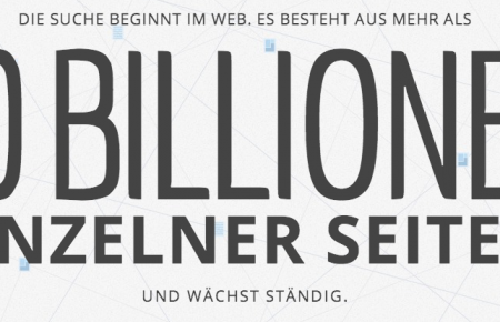 Google – 30 Billionen Seiten